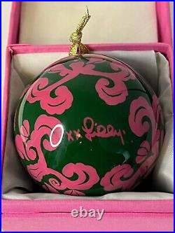 Lilly Pulitzer Christmas Holiday Fronds Green Where’s The Reef Ornament