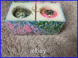 Lilly Pulitzer Christmas Ornaments New 5 Boxes / 10 Ornaments Lilly Pulitzer Christmas Ornaments New 5 Boxes / 10 Ornaments