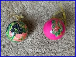 Lilly Pulitzer Christmas Ornaments New 5 Boxes / 10 Ornaments Lilly Pulitzer Christmas Ornaments New 5 Boxes / 10 Ornaments