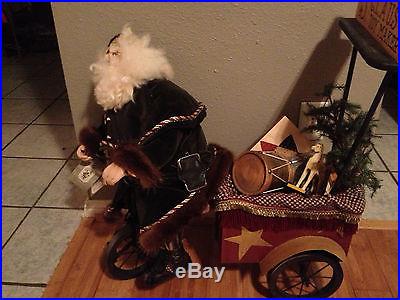Limited Edition Bethany Lowe 1997 Dream Peddler Santa Claus 20 of 30 RARE