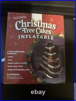 Little Debbie Christmas Tree Cake Inflatable Chocolate In Hand Ready To Ship