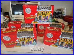 Lot 5 Sets GE 50 Light Traditional Holiday Classics Set Christmas Lights NEW I