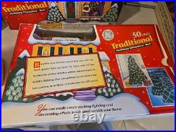 Lot 5 Sets GE 50 Light Traditional Holiday Classics Set Christmas Lights NEW I
