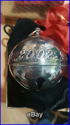 Lot 6 Wallace Ornament Silver Plated BELL 2001-2007 no 2005