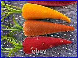 Lot Hot Skwash Carrots Bunny Crystals velvet new. 4