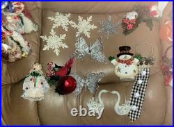 Lot Of 100+ Mostly Vintage Christmas and Holiday Decorations with 10 Mystery Bags Lot Of 100+ Mostly Vintage Christmas and Holiday Decorations with 10 Mystery Bags