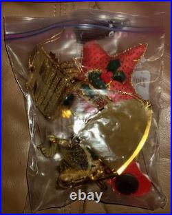 Lot Of 100+ Mostly Vintage Christmas and Holiday Decorations with 10 Mystery Bags Lot Of 100+ Mostly Vintage Christmas and Holiday Decorations with 10 Mystery Bags