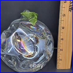 Lot Of 11 Frontgate Holiday Collection Christmas Ornaments Iridescent With Box