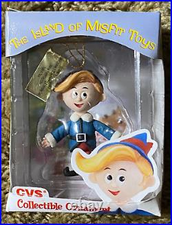 Lot Of 14 Ornaments Rudolph Island Of Misfit Toys Enesco Cvs Set Of 12 + 2 Light Lot Of 14 Ornaments Rudolph Island Of Misfit Toys Enesco Cvs Set Of 12 + 2 Light