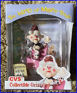 Lot Of 14 Ornaments Rudolph Island Of Misfit Toys Enesco Cvs Set Of 12 + 2 Light Lot Of 14 Ornaments Rudolph Island Of Misfit Toys Enesco Cvs Set Of 12 + 2 Light