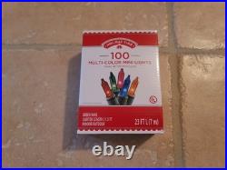 Lot Of 25 Holiday Time Incandescent 100 Multicolor Mini Lights