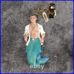 Lot of 2 December Diamonds Ornaments Buoy Dr Turnencoff Merman Man Christmas Gay