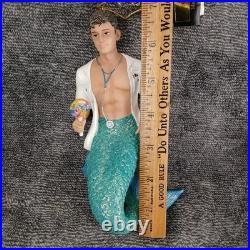 Lot of 2 December Diamonds Ornaments Buoy Dr Turnencoff Merman Man Christmas Gay
