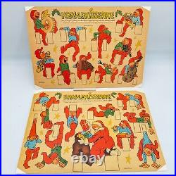 Lot of 360 Bramming Kravlenisserne Christmas Shelf Elves Santa Instruments Decor