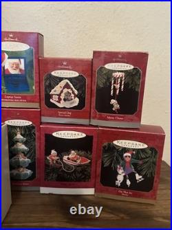 Lot of 38 Hallmark Keepsake Assorted CHRISTMAS ORNAMENTS in Boxes