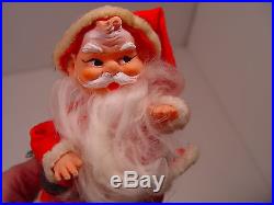 Lot of 6 Christmas Holiday Home Decor Santa. Snowman Reindeer- FREE SHIPPING