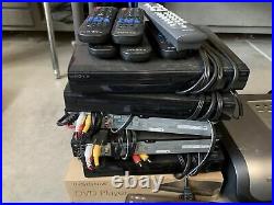 Lot of Sharp PG-F320W Projectors, Insignia DVD players And AtmosFX / AtmosFearFX