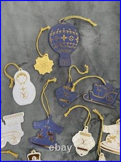 Louis Vuitton 2022 VIP Ornaments Set of 18 Pieces Rare Limited Edition With Bag