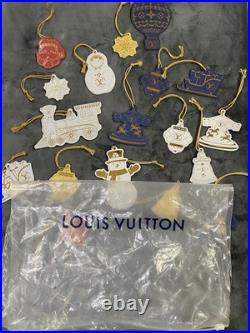 Louis Vuitton 2022 VIP Ornaments Set of 18 Pieces Rare Limited Edition With Bag