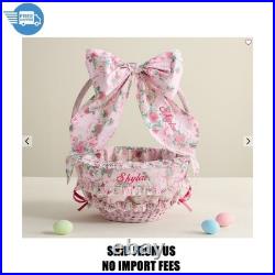 LoveShackFancy Cabbage Rose Easter Basket Liners & Bow Select Size Large