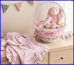 LoveShackFancy Cabbage Rose Easter Basket Liners & Bow Select Size Large