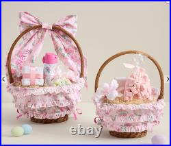 LoveShackFancy Cabbage Rose Easter Basket Liners & Bow Select Size Large