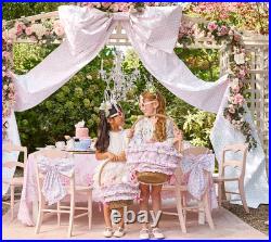 LoveShackFancy Cabbage Rose Easter Basket Liners & Bow Select Size Large