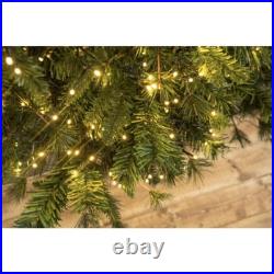 Lumineo 1512 LED Warm White Cluster Lights Green Wire