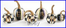 MACKENZIE-CHILDS Beware Resin Pumpkin Decor Set, for Home Decoration, Set of 6