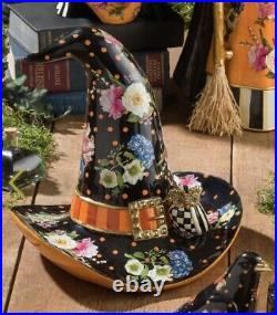 MACKENZIE-CHILDS Flower Market Witch's Hat 13 NEW IN ORIGINAL BOX