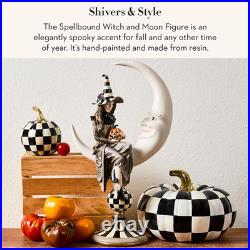 MACKENZIE-CHILDS Resin Witch & Moon Figure, Spellbound MACKENZIE-CHILDS Resin Witch & Moon Figure, Spellbound