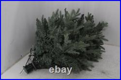 MARTHA STEWART Blue Spruce Pre Lit Artificial Christmas Tree 5 Feet Clear Lights