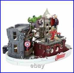 MARVEL Avengers City Porcelain Village Decor Constant Multicolor LED Lights