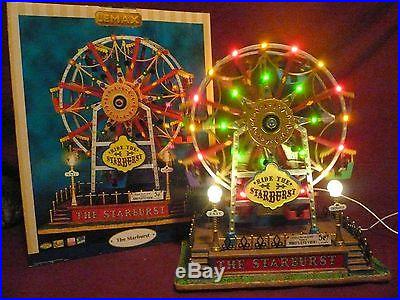 MIB LEMAX AT THE FAIR SERIES THE STARBURST MUSIC ANIMATION LIGHTS COMPLETE