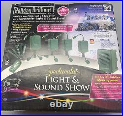 MISSING REMOTE! Holiday Brilliant Spectacular Light & Sound Show Bluetooth
