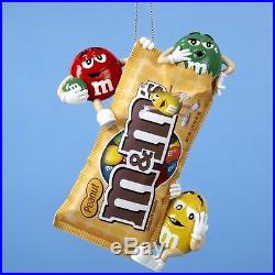M&Ms on a Peanut Candy Bag Christmas Ornament Decoration New MM2903 Candies Tree