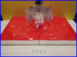 Mac2023 Limited Edition Frosted Frenzy Advent Calendar with 24 Assorted Cosmetic