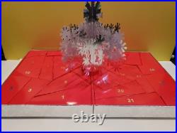 Mac2023 Limited Edition Frosted Frenzy Advent Calendar with 24 Assorted Cosmetic