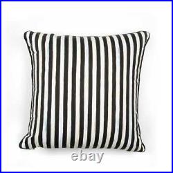 MacKENZIE CHILDS COURTLY CHECK BLACK SASH PILLOW BNWT