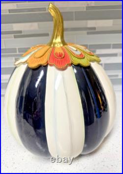 MacKenzie Childs Aurora Stripe Pumpkin Large