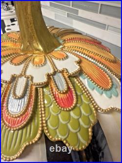 MacKenzie Childs Aurora Stripe Pumpkin Large