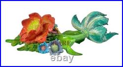 MacKenzie-Childs Blue Flower Market Aqua Wall Art New No Box MacKenzie-Childs Blue Flower Market Aqua Wall Art New No Box