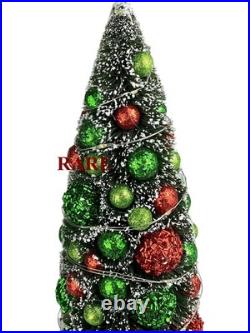 MacKenzie-Childs Check it Out Courtly Brush Bottle Illuminated Tree Medium Box MacKenzie-Childs Check it Out Courtly Brush Bottle Illuminated Tree Medium Box