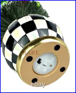 MacKenzie-Childs Check it Out Courtly Brush Bottle Illuminated Tree Medium Box MacKenzie-Childs Check it Out Courtly Brush Bottle Illuminated Tree Medium Box