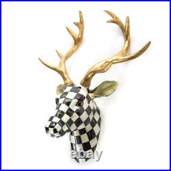 MacKenzie-Childs Courtly Check Small Deer, US Stock, No Import Fee