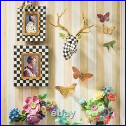 MacKenzie-Childs Courtly Check Small Deer, US Stock, No Import Fee MacKenzie-Childs Courtly Check Small Deer, US Stock, No Import Fee