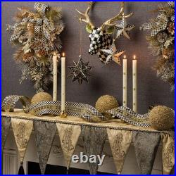 MacKenzie-Childs Courtly Check Small Deer, US Stock, No Import Fee MacKenzie-Childs Courtly Check Small Deer, US Stock, No Import Fee