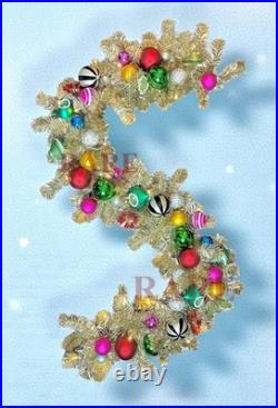 MacKenzie-Childs Granny Kitsch Illuminated Christmas 72 Garland New No Box