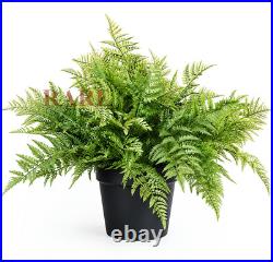 MacKenzie-Childs Potted Medium Artificial Fern With Bee New No Box