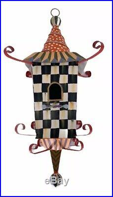 Mackenzie Childs Bird House Birdhouse PAGODA